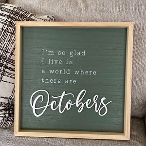 COPY - Wall art “Octobers”